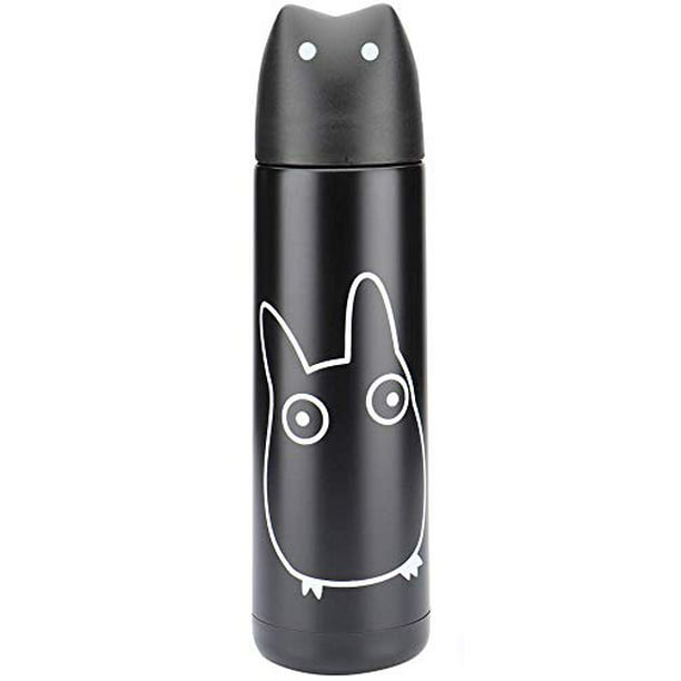 Fashion Mini Vacuum Mug Cute Cat Thermos Stainless Steel Water Bottle Travel Cup